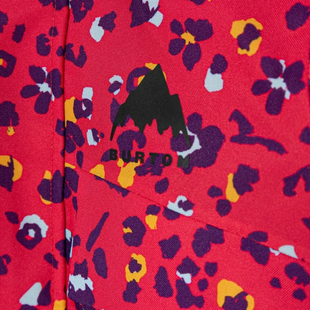 Утеплённый лыжный комбинезон с капюшоном и принтом