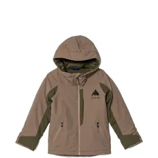 Куртка с капюшоном и вставками