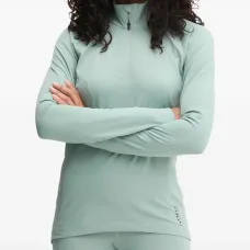 Топ на молнии с длинными рукавами