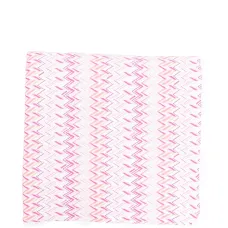 Плед с зигзагообразным принтом