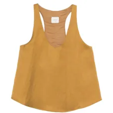 Топ с V-образным вырезом и спинкой-борцовкой