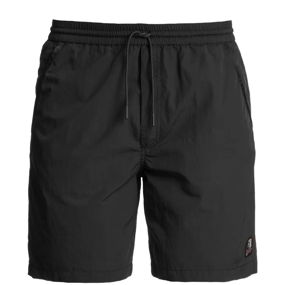 Плавки-шорты с кулиской и логотипом