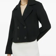 Короткое двубортное пальто Короткое двубортное пальто