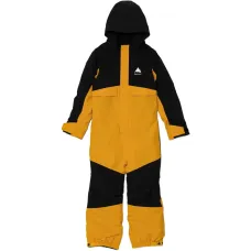 Комбинезон для лыж с капюшоном и цветными вставками