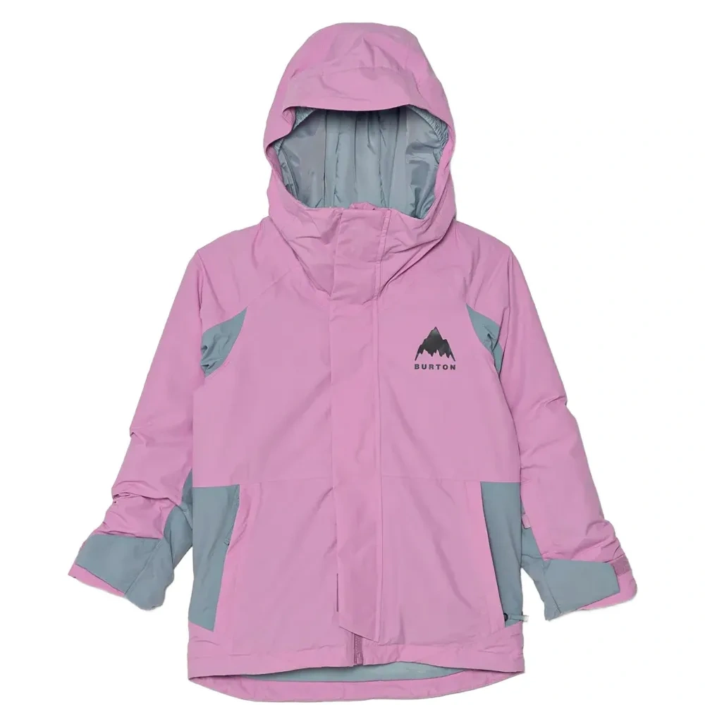 Куртка с капюшоном и цветными вставками