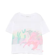 Футболка с принтом единорога