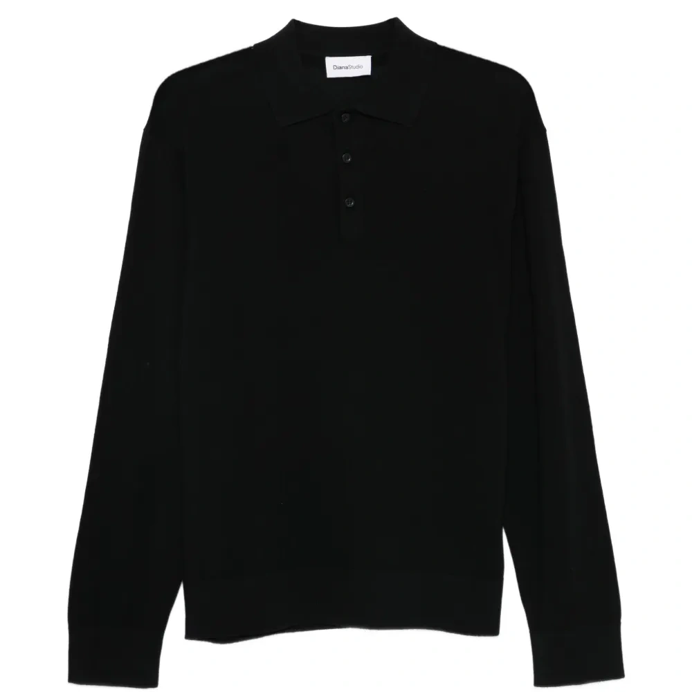 Поло на пуговицах