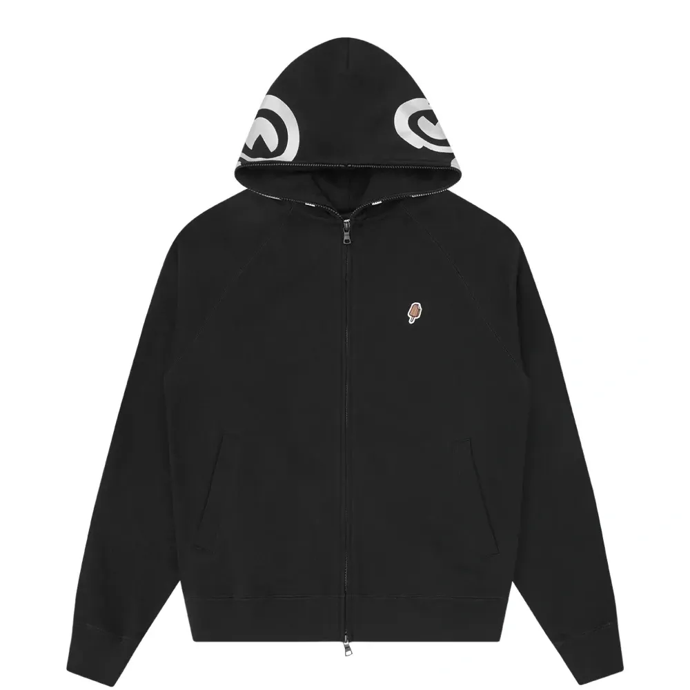 Толстовка с длинными рукавами и молнией