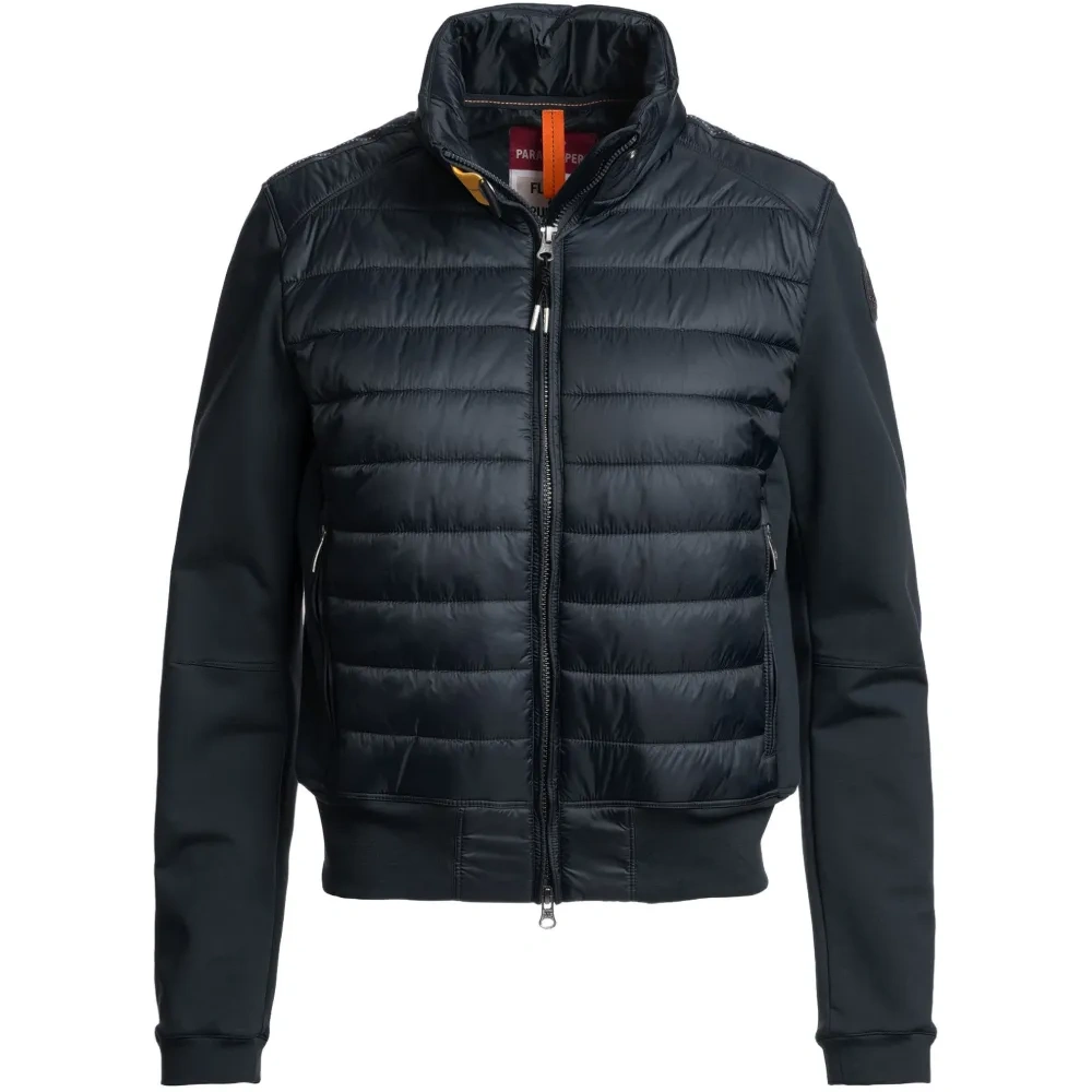 Розовая стёганая куртка на молнии