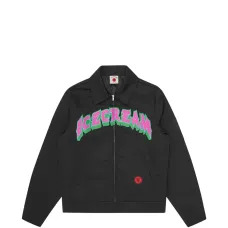 Куртка на молнии с заострённым воротником