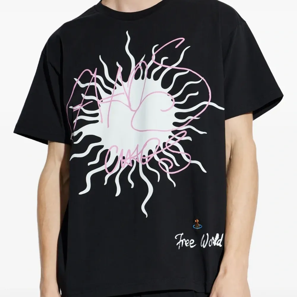 Футболка с принтом