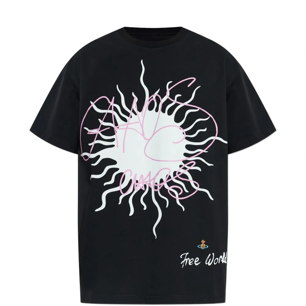 Футболка с принтом