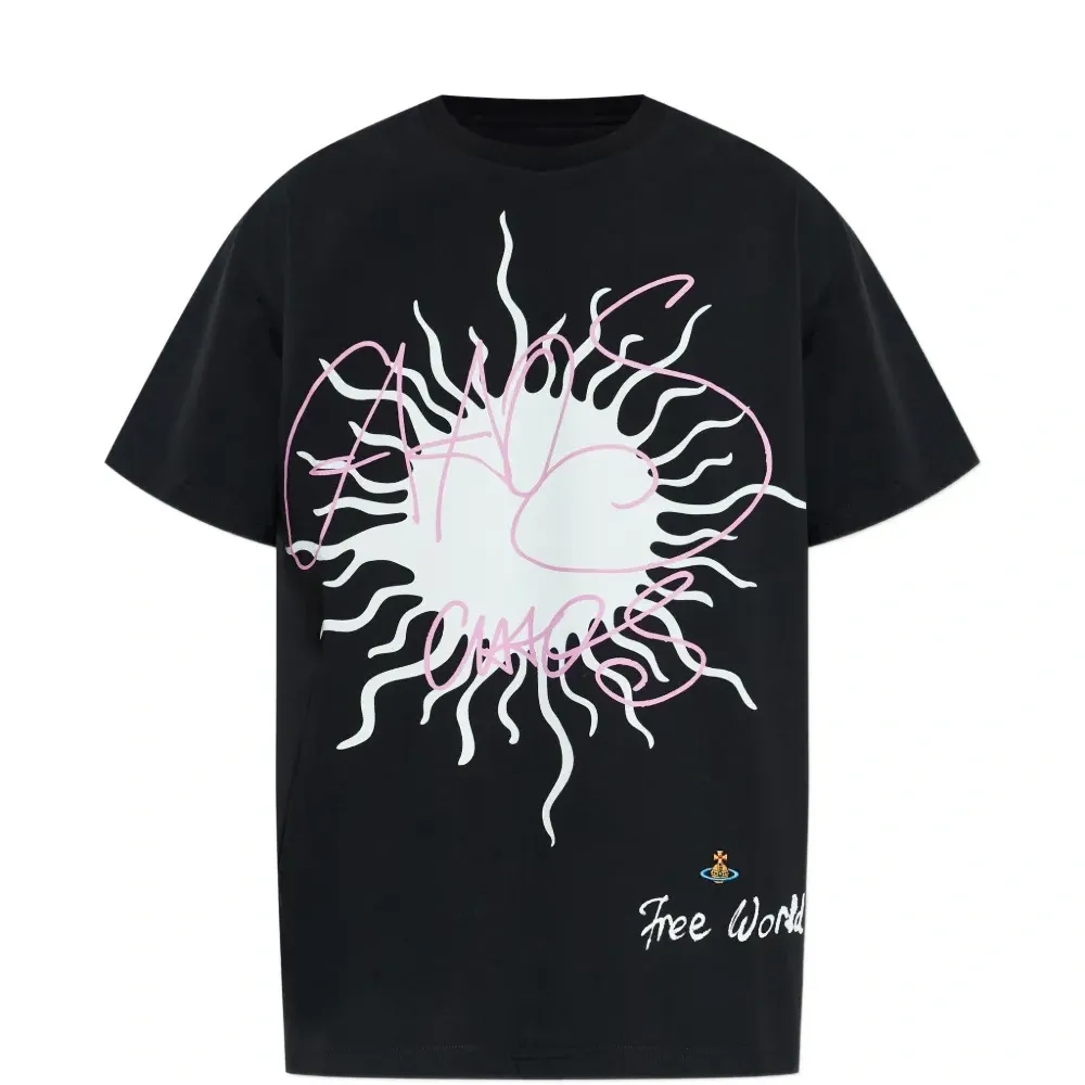 Футболка с принтом