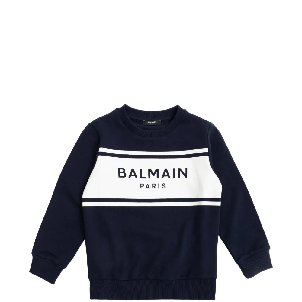 Свитшот с длинными рукавами и логотипом