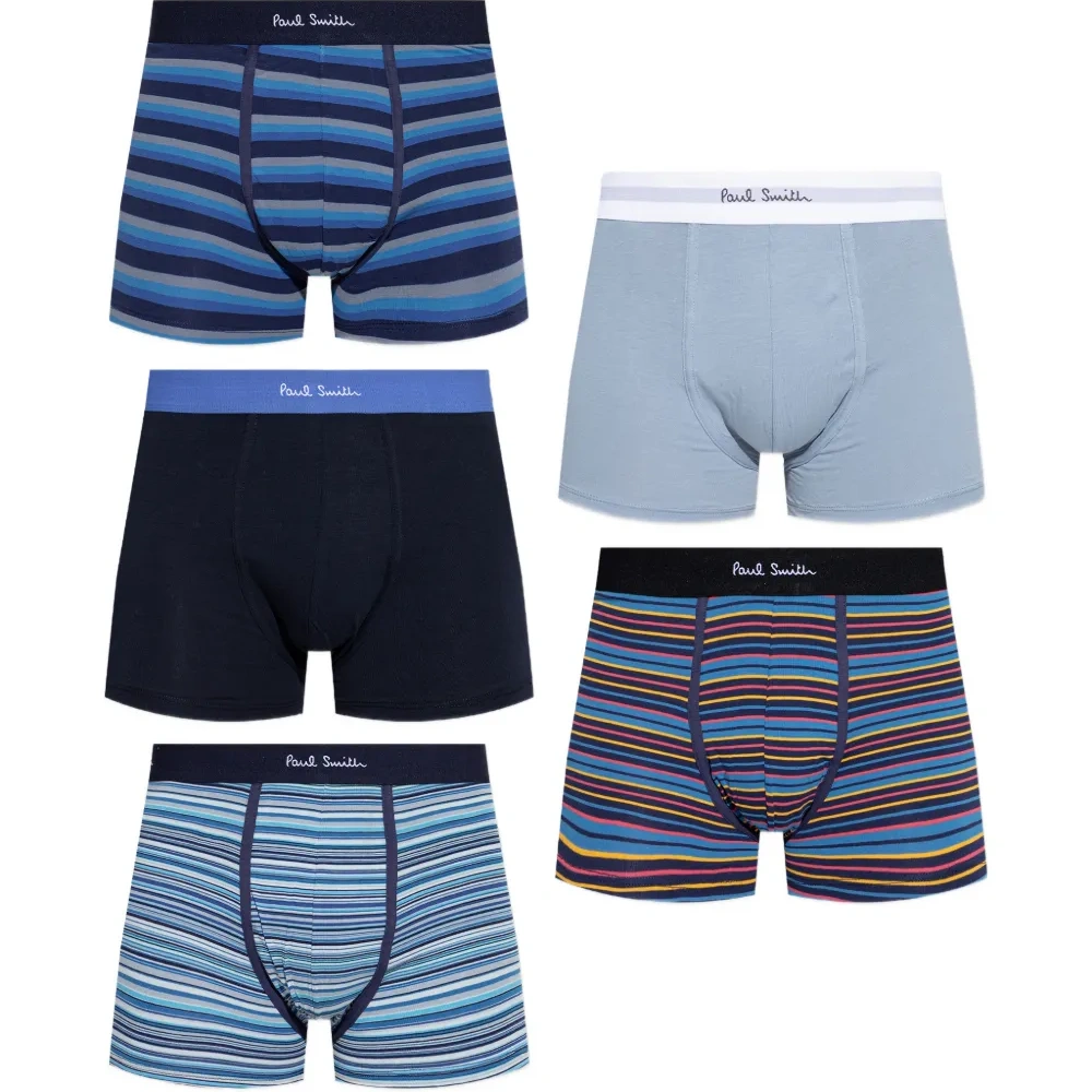 Трусы-боксеры с узором (набор из пяти штук)