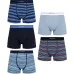 Трусы-боксеры с узором (набор из пяти штук) Трусы-боксеры с узором (набор из пяти штук)