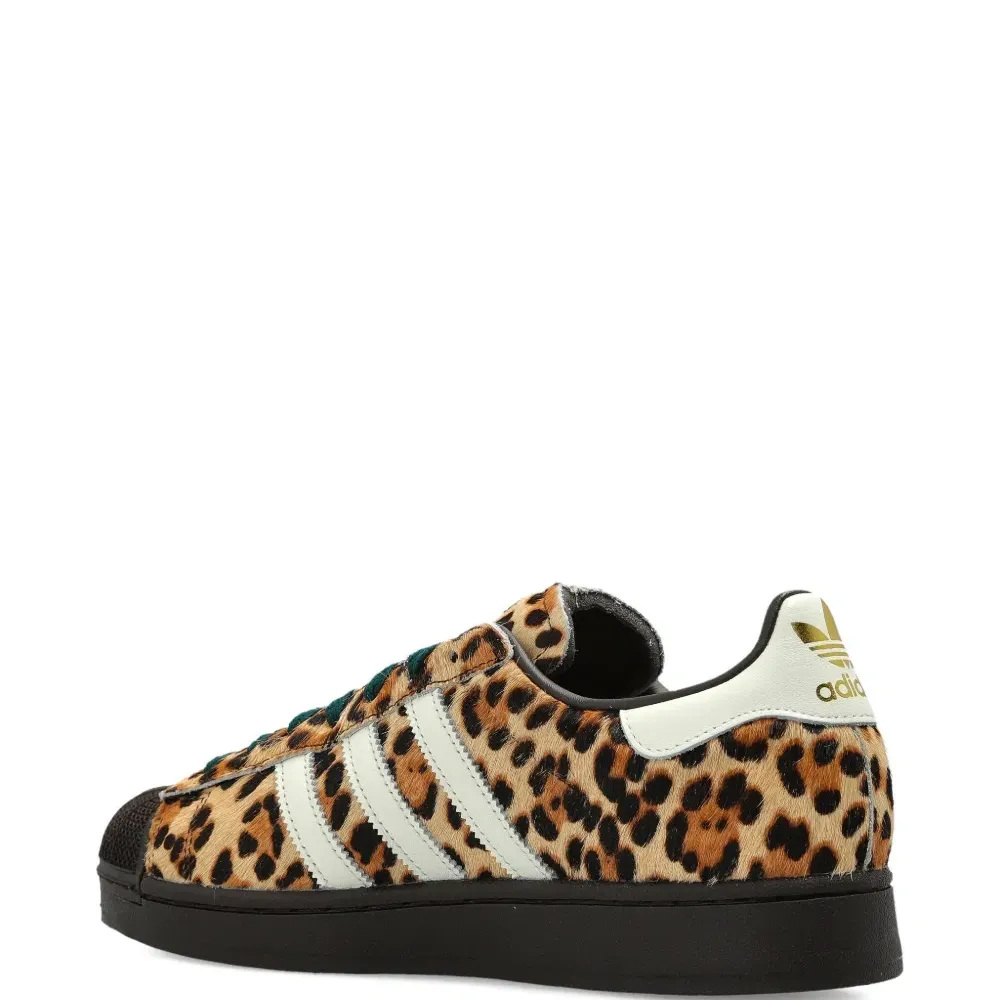 Кроссовки Superstar II с леопардовым принтом