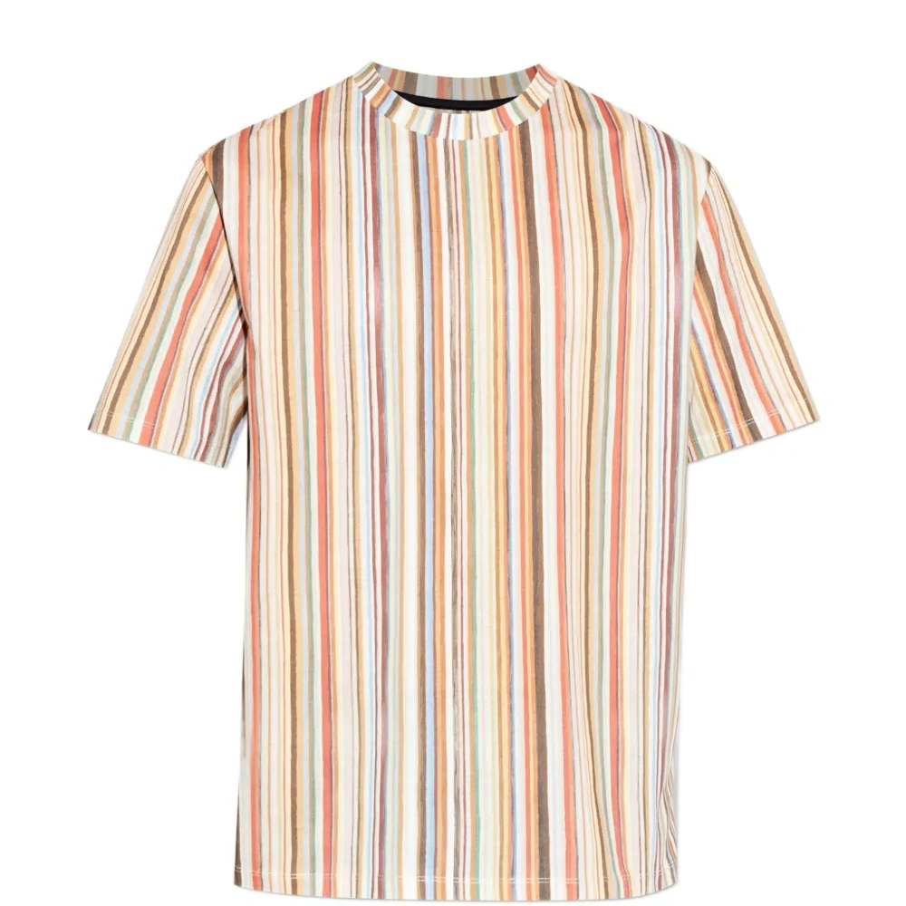 Футболка в полоску с короткими рукавами