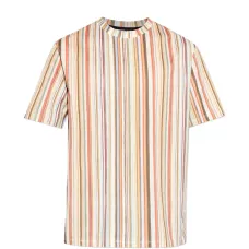 Футболка в полоску с короткими рукавами