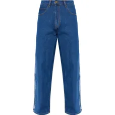 Джинсы в полоску