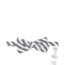 Галстук-бабочка в полоску