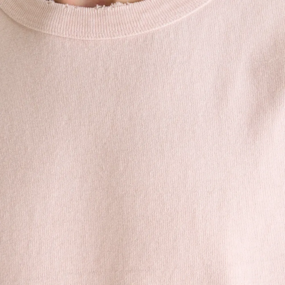 Футболка с необработанным краем