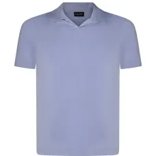 Поло с короткими рукавами и воротником