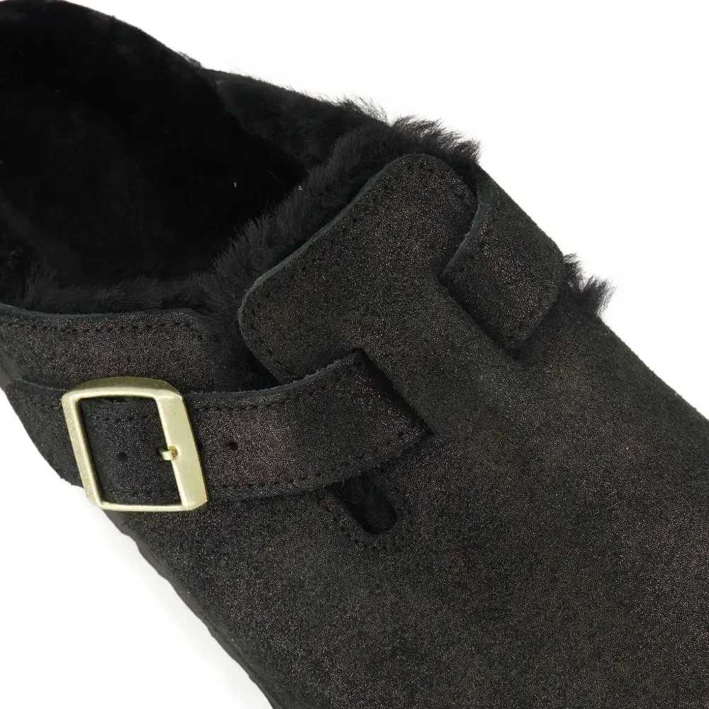 Мюли Boston с мерцающей пряжкой