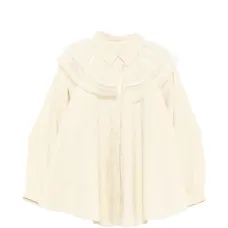 Рубашка с кружевной отделкой Рубашка с кружевной отделкой