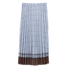 Юбка миди с принтом пейсли