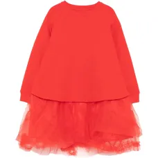 Платье со вставками