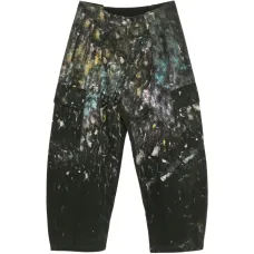 Брюки с принтом