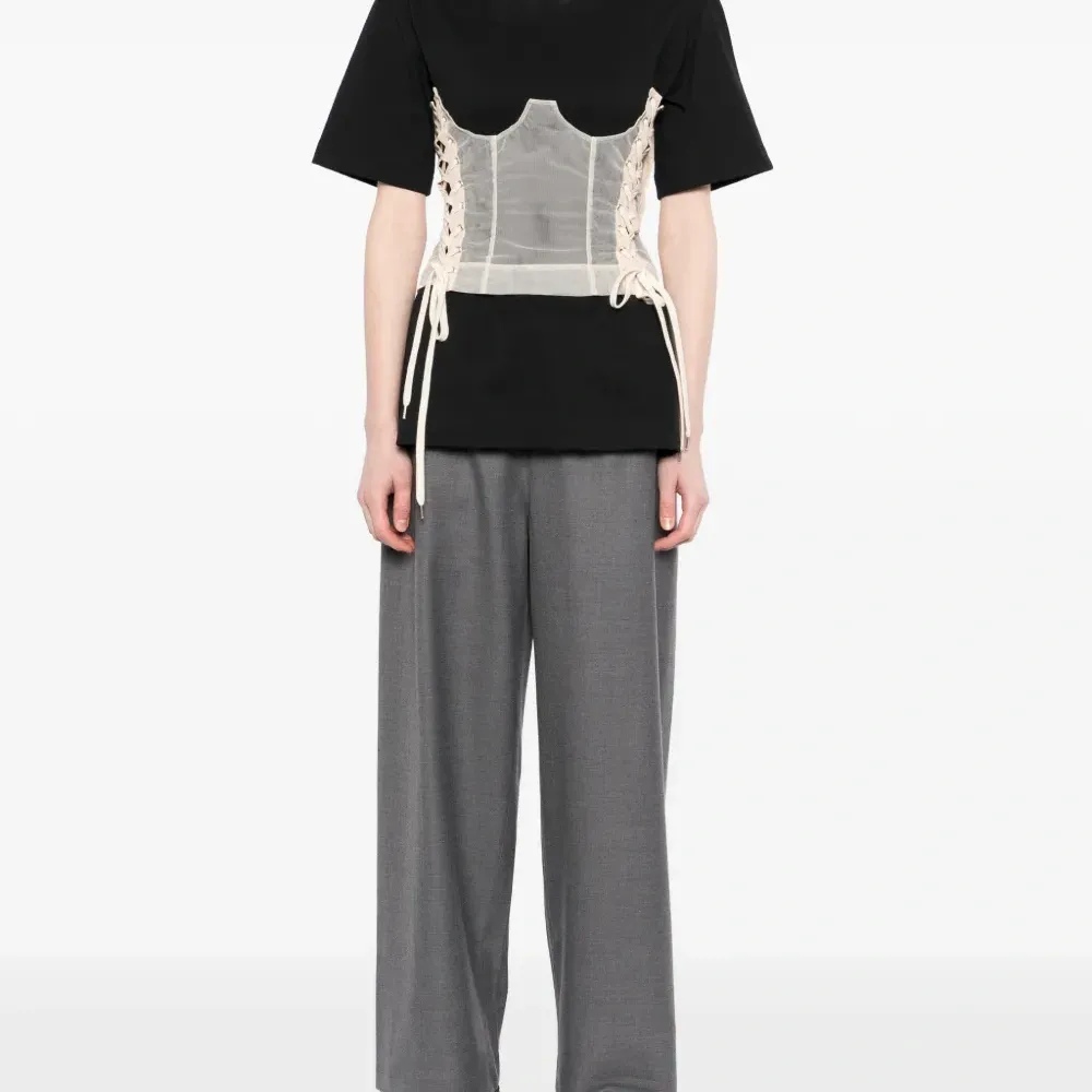 Брюки широкого кроя