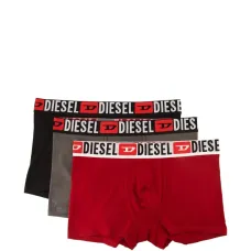 Облегающие боксёры с логотипом на поясе (упаковка из трёх штук) Облегающие боксёры с логотипом на поясе (упаковка из трёх штук)