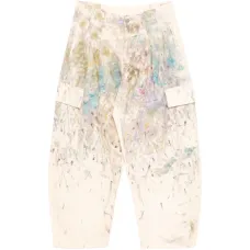 Брюки с принтом