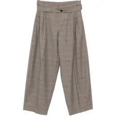 Брюки в клетку