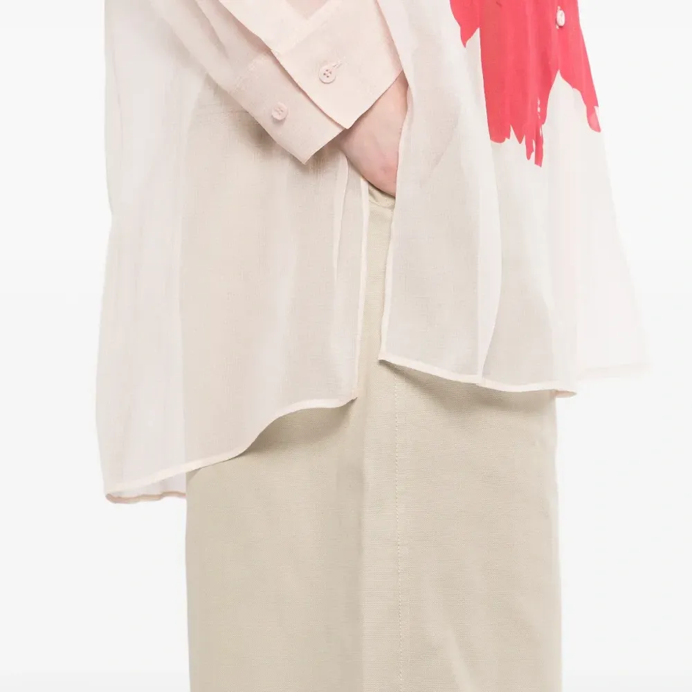 Брюки широкого кроя