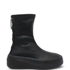 Ботильоны с круглым носком