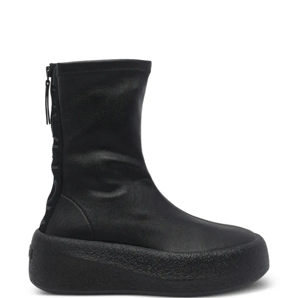 Ботильоны с круглым носком