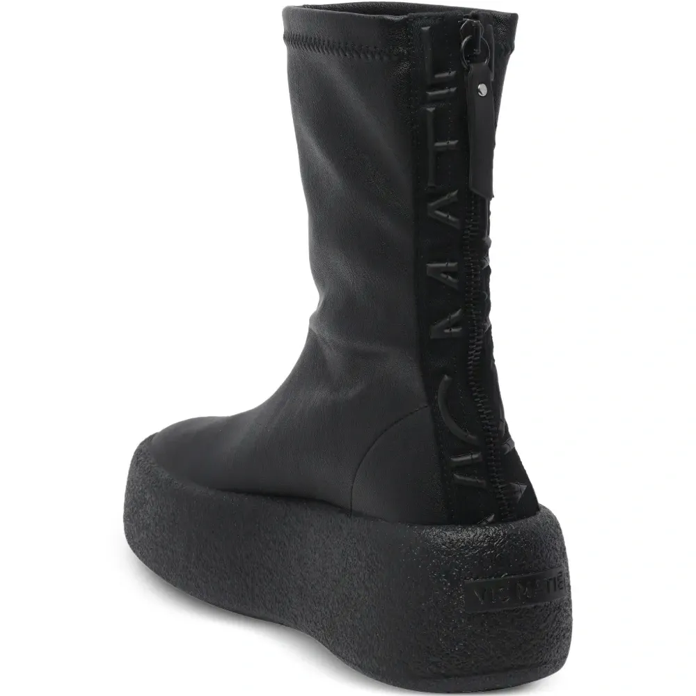 Ботильоны с круглым носком