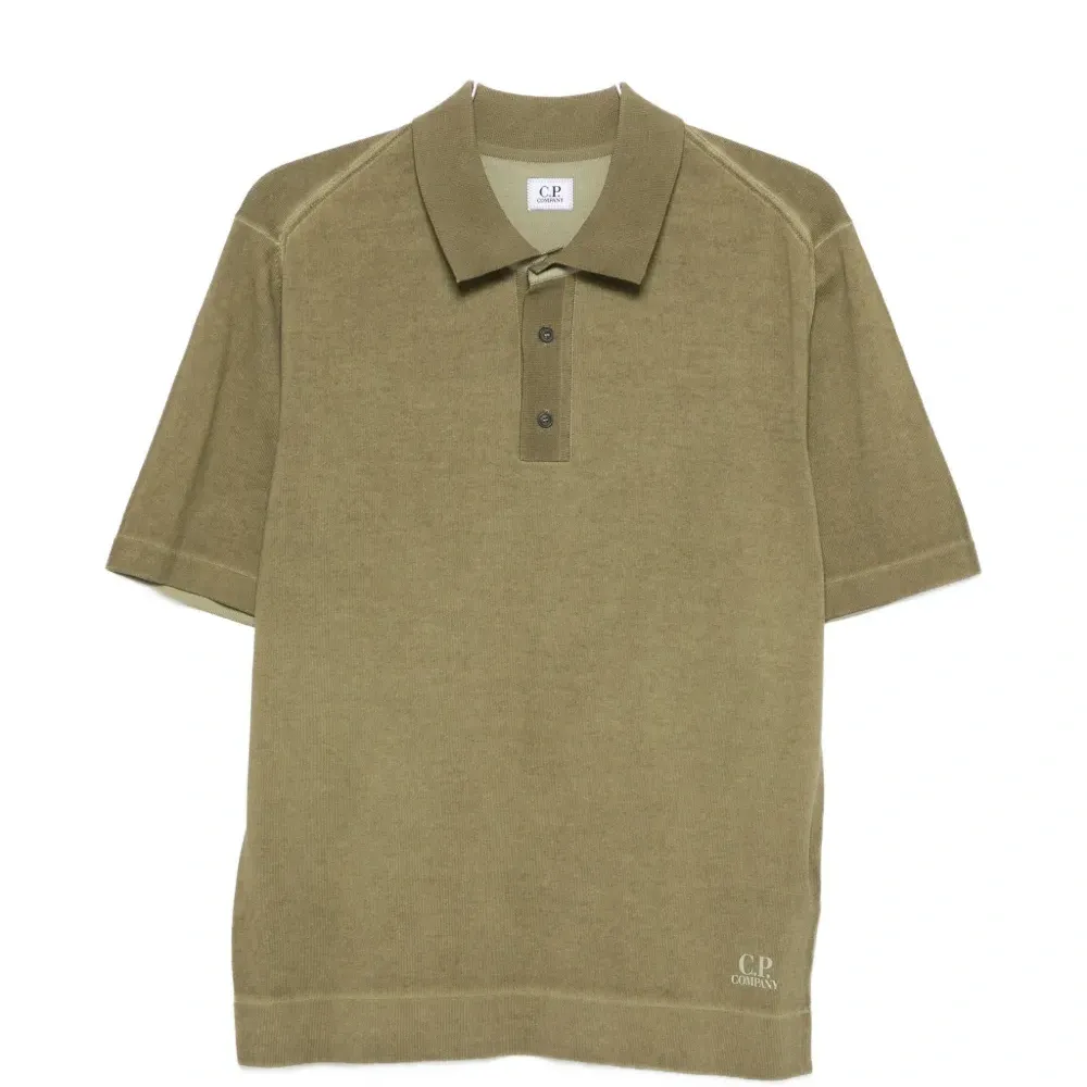 Поло на пуговицах