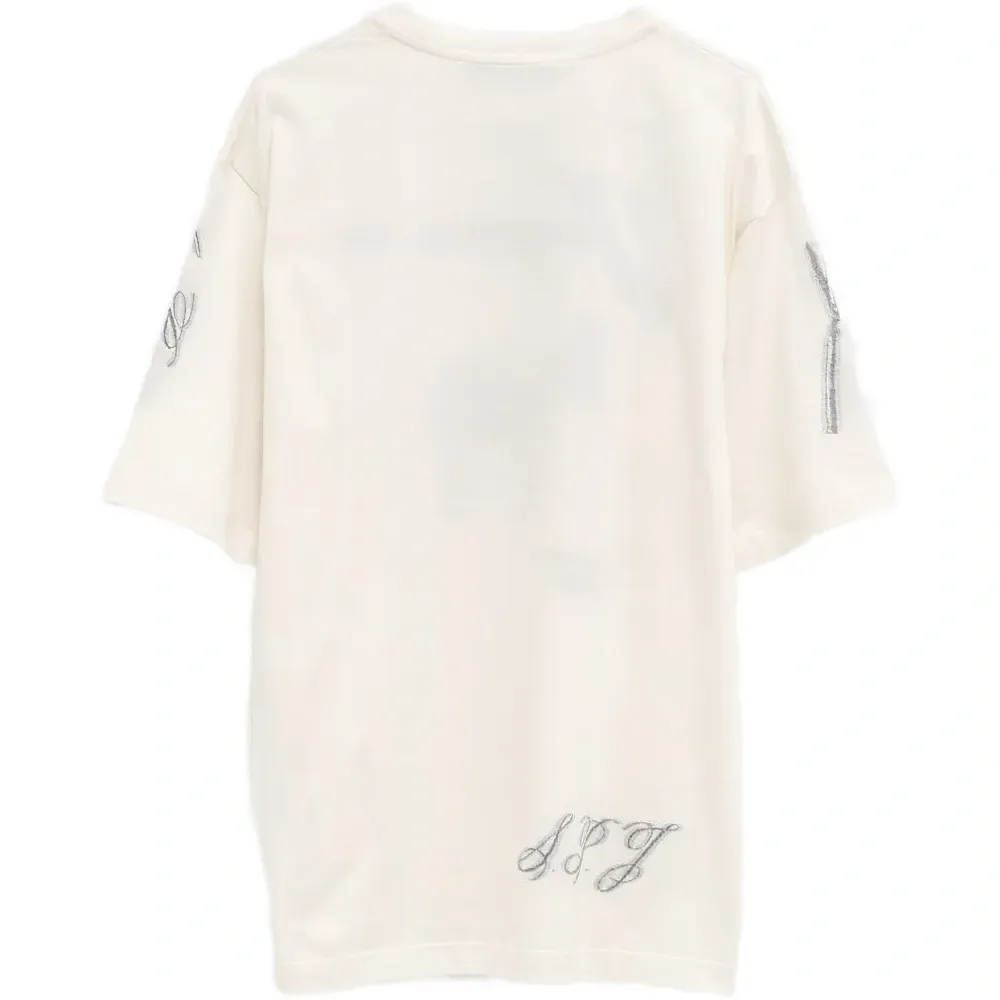 Футболка из жаккарда с принтом осла