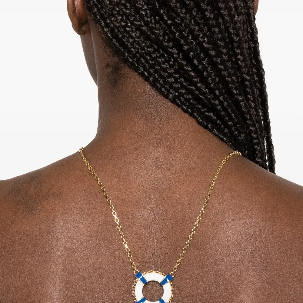 Кулон-ожерелье в виде спасательного круга