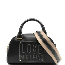 Сумка-тоут с верхней ручкой и нашивкой с логотипом