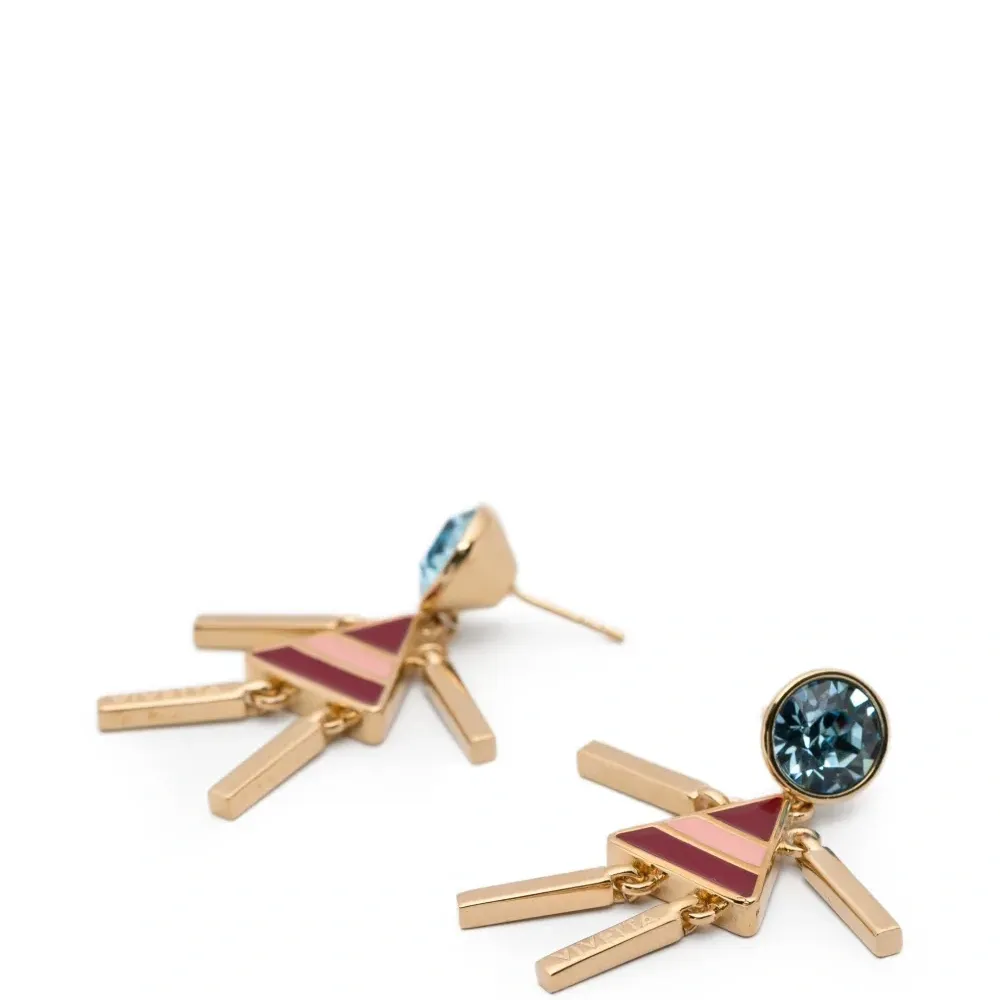 Геометрические серьги