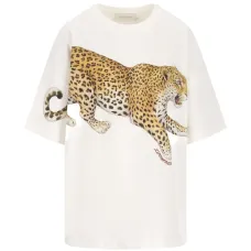 Футболка с леопардовым принтом