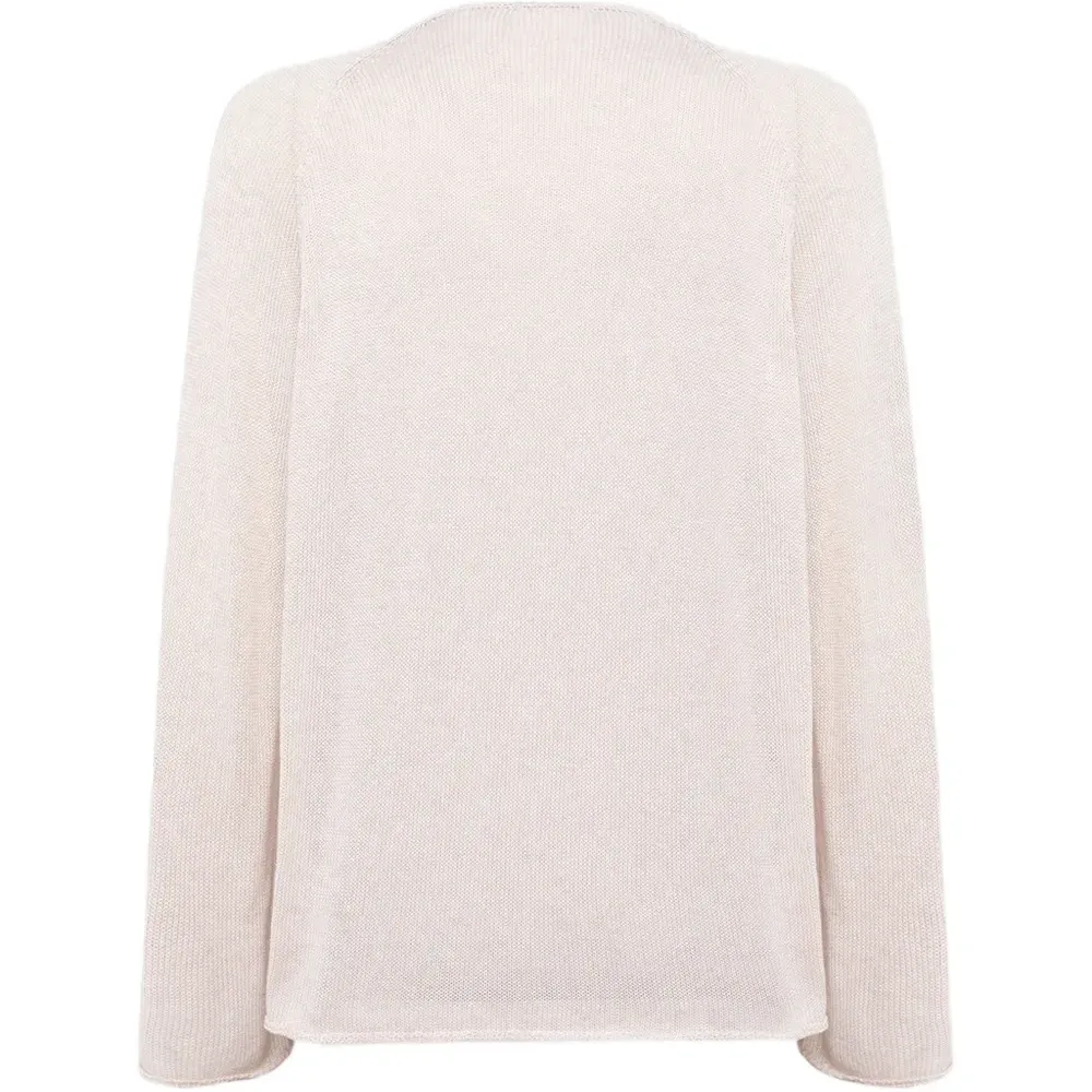 Джемпер с V-образным вырезом