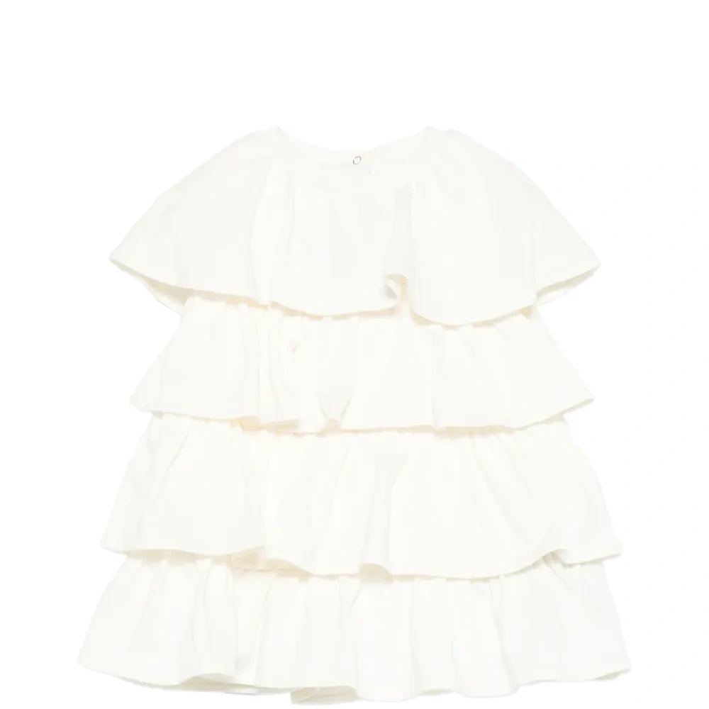 Платье с оборками