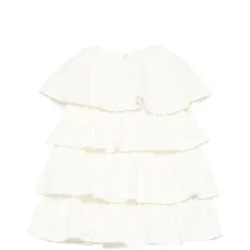 Платье с оборками