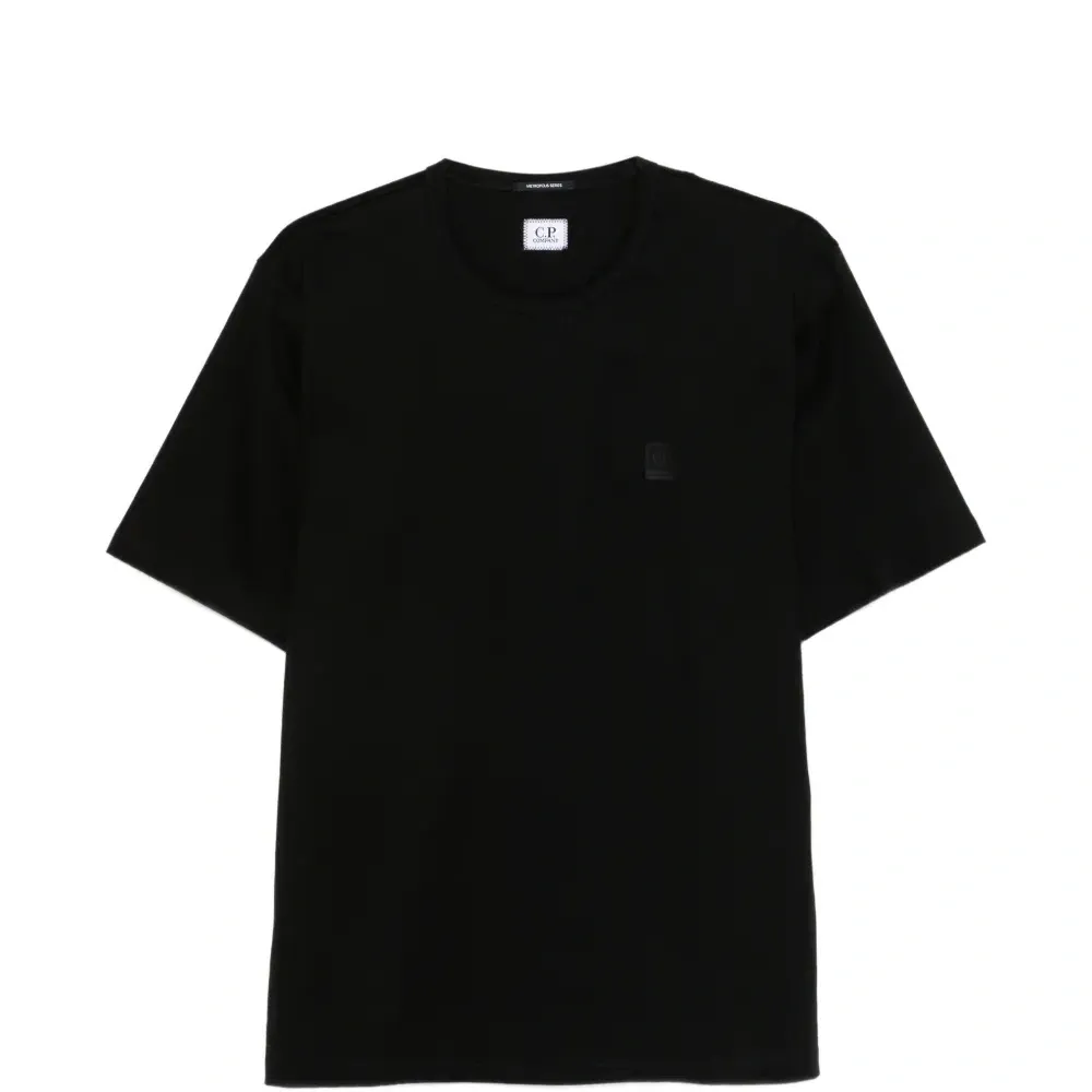 Футболка с нашивкой-логотипом